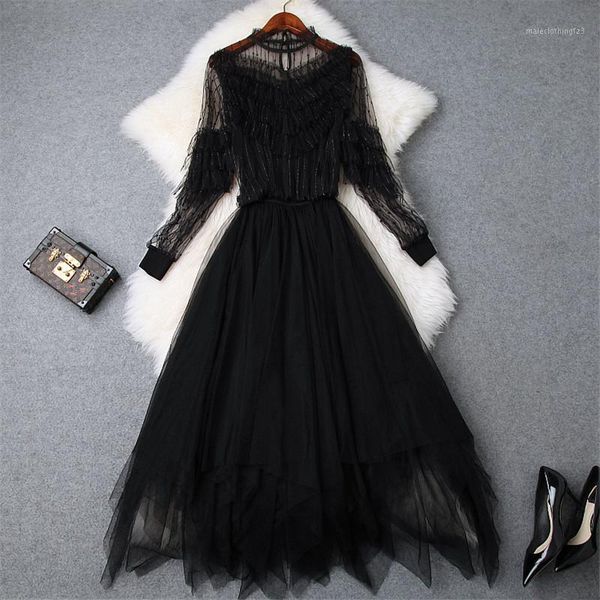 women's two piece pants designer 2021 spring fashion 2 skirt suit set women's long sleeve transparent lace irregular tulle sets1, White
women's two piece pants designer 2021 spring fashion 2 skirt suit set women's long sleeve transparent lace irregular tulle sets1, White