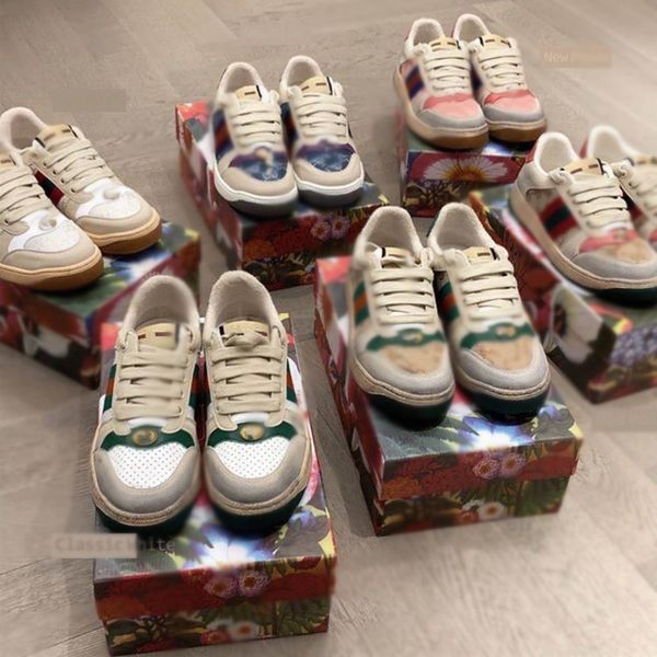high edition g family women's leather old flower small dirty men's and women's sports shoes board shoes
high edition g family women's leather old flower small dirty men's and women's sports shoes board shoes