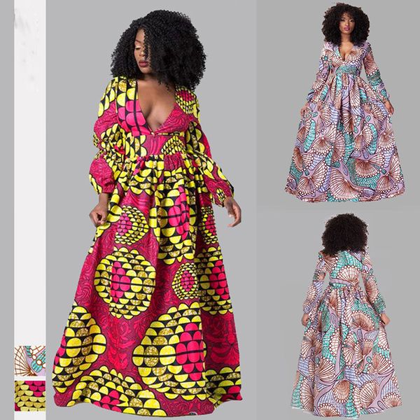 2020 news african dresses for women autumn winter dashiki african clothes full sleeve v-neck plus size ladies robe africaine lj200826, Red
2020 news african dresses for women autumn winter dashiki african clothes full sleeve v-neck plus size ladies robe africaine lj200826, Red