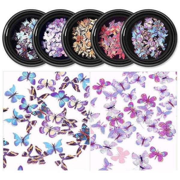 1 box sparkly butterfly nail sequins paillette mixed colors nail holographics glitter 3d flakes slices nail art acc jllwqt, Silver;gold
1 box sparkly butterfly nail sequins paillette mixed colors nail holographics glitter 3d flakes slices nail art acc jllwqt, Silver;gold