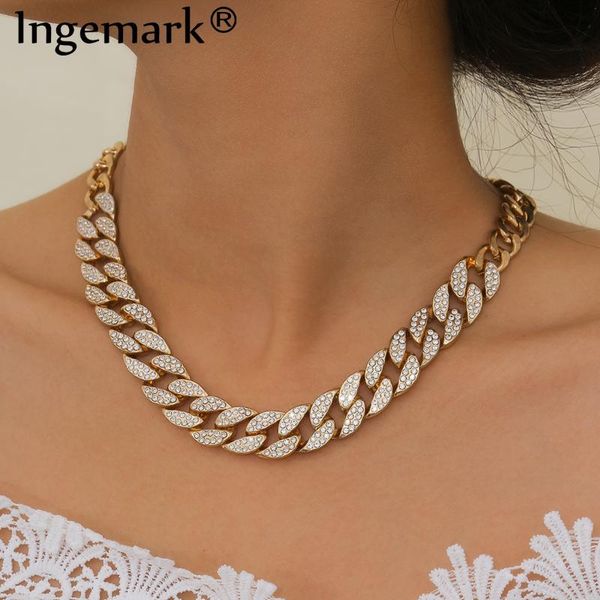 hip hop iced out paved rhinestones chain necklace for women goth heavy cuban bling crystal choker rapper men aesthetics jewelry, Silver
hip hop iced out paved rhinestones chain necklace for women goth heavy cuban bling crystal choker rapper men aesthetics jewelry, Silver