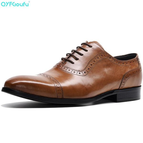 qyfcioufu european style handmade genuine leather men's cap toe dress shoes formal shoes office business wedding loafer, Black
qyfcioufu european style handmade genuine leather men's cap toe dress shoes formal shoes office business wedding loafer, Black