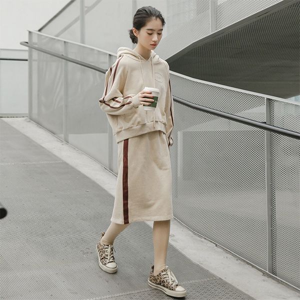 autumn and sweater winter sweater 10 skirt suit fashion foreign style fashionable sports style and leisure cow7y, Gray
autumn and sweater winter sweater 10 skirt suit fashion foreign style fashionable sports style and leisure cow7y, Gray
