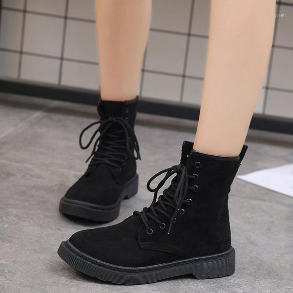 boots women ankle shoes sewing platform flock lace up ladies female basic 2021 warm plus fashion 1, Black
boots women ankle shoes sewing platform flock lace up ladies female basic 2021 warm plus fashion 1, Black