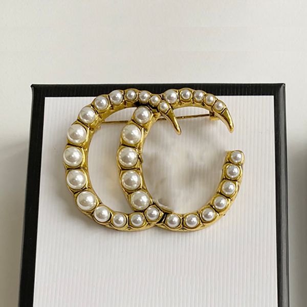 women designer brooch pearl letter pin brooches ladies lapel pins gold corsage luxury brooch jewelry clothing accessary, Gray
women designer brooch pearl letter pin brooches ladies lapel pins gold corsage luxury brooch jewelry clothing accessary, Gray