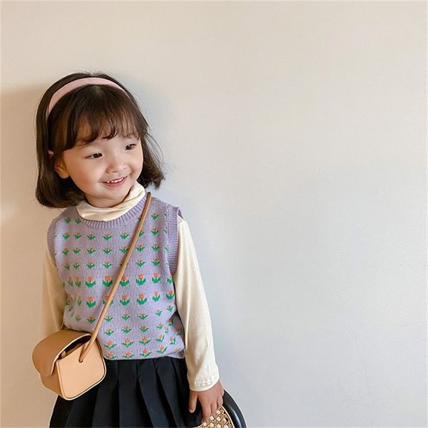 autumn winter girls knitted covering yarn sweater waistcoats kids cute floral jacquard weave vests 201109, Blue
autumn winter girls knitted covering yarn sweater waistcoats kids cute floral jacquard weave vests 201109, Blue