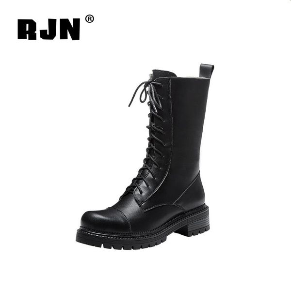 rjn новый стильный ботильоны высокое качество кожи коровы круглый toe площади низкий каблук шнуровка женщин обувь противоскольжения сапоги w, Black
rjn новый стильный ботильоны высокое качество кожи коровы круглый toe площади низкий каблук шнуровка женщин обувь противоскольжения сапоги w, Black