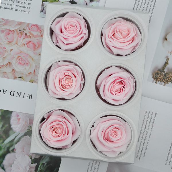 6pcs/box preserved rose 5-6cm mothers day diy gift eternal life flower valentine wedding material q1126
6pcs/box preserved rose 5-6cm mothers day diy gift eternal life flower valentine wedding material q1126