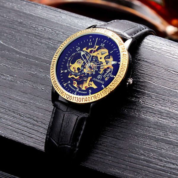 watch mechanical junming fashion fashion automatic hollow watch business belt men's watch 1755nc9p, Slivery;brown
watch mechanical junming fashion fashion automatic hollow watch business belt men's watch 1755nc9p, Slivery;brown