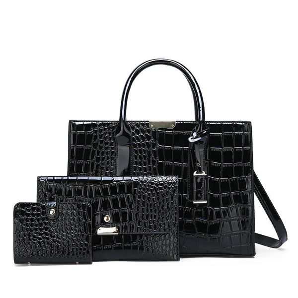 shoulder bags 2021 style crocodile grain a three-piece hand cross body bag woman single
shoulder bags 2021 style crocodile grain a three-piece hand cross body bag woman single