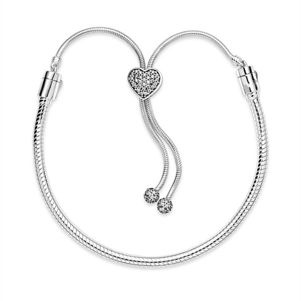 new 2021 clasp rose gold silver color snake chain charm bracelet for women authentic charm jewelry making gift, Black
new 2021 clasp rose gold silver color snake chain charm bracelet for women authentic charm jewelry making gift, Black