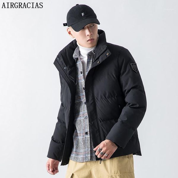 airgracias thick warm winter coat men parkas casual man solid color jacket parka fashion windbreaker mens overcoat m-4xl1, Black
airgracias thick warm winter coat men parkas casual man solid color jacket parka fashion windbreaker mens overcoat m-4xl1, Black