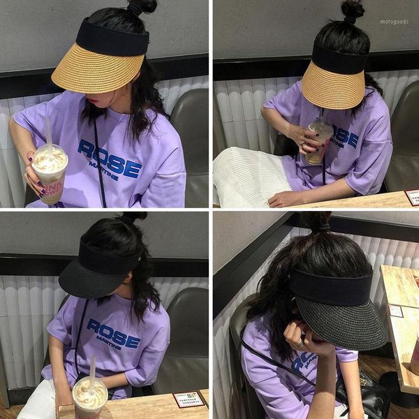 wide brim hats simple summer 2021 straw sun for women backable hat cap visor with big uv protection female heads d3z21, Blue;gray
wide brim hats simple summer 2021 straw sun for women backable hat cap visor with big uv protection female heads d3z21, Blue;gray