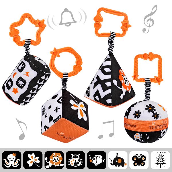 tumama baby rattles black white baby stroller toy for car seat plush rings hanging toy for 0 3 6 9 to 12 months newborn infants 1020
tumama baby rattles black white baby stroller toy for car seat plush rings hanging toy for 0 3 6 9 to 12 months newborn infants 1020