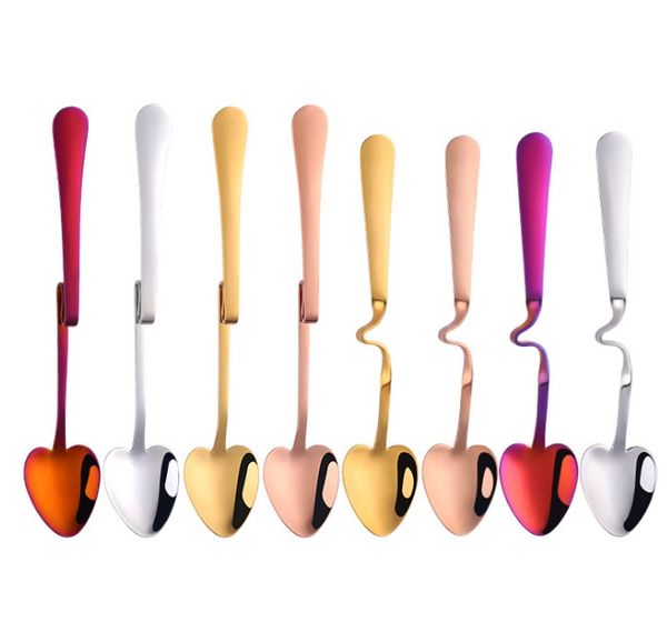 spoons coffee spoon honey shape creative cup hanging set 304 stainless steel rose gold heart teaspoon tableware
spoons coffee spoon honey shape creative cup hanging set 304 stainless steel rose gold heart teaspoon tableware