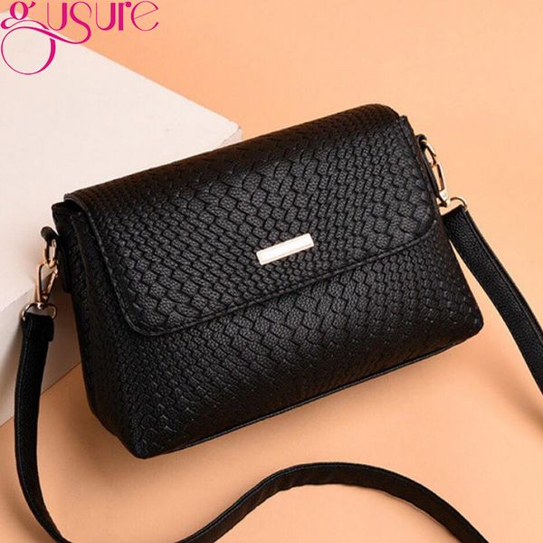 gusure small women messenger bag soft pu leather crossbody bags vintage handbag designer female shoulder bag bolsas
gusure small women messenger bag soft pu leather crossbody bags vintage handbag designer female shoulder bag bolsas