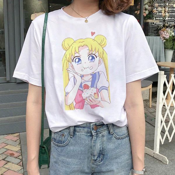 летняя новая футболка моды футболка женщин harajuku с коротким рукавом моряк девочек печать футболки мультфильм топы тройник, White
летняя новая футболка моды футболка женщин harajuku с коротким рукавом моряк девочек печать футболки мультфильм топы тройник, White