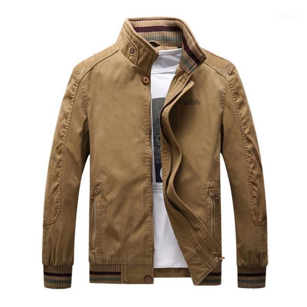 kimsere men casual business jackets style cargo jacket male tactical outerwear solid color stand collar plus size m-5xl1, Black;brown
kimsere men casual business jackets style cargo jacket male tactical outerwear solid color stand collar plus size m-5xl1, Black;brown