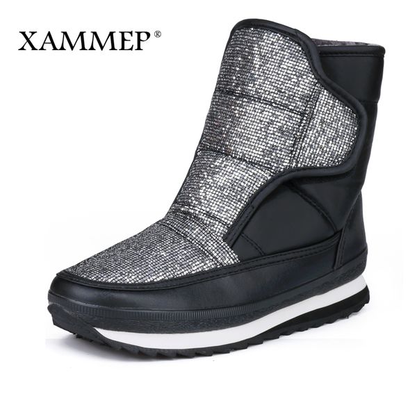 xammep women's winter shoes big size brand women shoes plush and wool warmful women winter boots mid calf boots 1026, Black
xammep women's winter shoes big size brand women shoes plush and wool warmful women winter boots mid calf boots 1026, Black