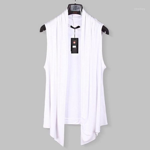 men's vests m-xxl 2021 men's clothing hair stylist gd fashion original thin vest coat sleeveless cardigan plus size costumes1, Black;white
men's vests m-xxl 2021 men's clothing hair stylist gd fashion original thin vest coat sleeveless cardigan plus size costumes1, Black;white