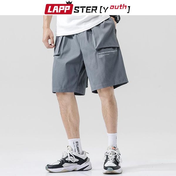 lappster-youth men pockets joggers shorts 2020 summer mens casual sweatpants male knee length basketball clothing plus size, White;black
lappster-youth men pockets joggers shorts 2020 summer mens casual sweatpants male knee length basketball clothing plus size, White;black