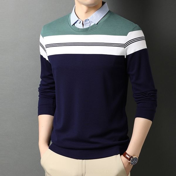 1xj1e bottom t-shirt sweatersweater sweater coat men's autumn 2020 new product loose men's long sleeve t-shirt young casual fake t, Blue
1xj1e bottom t-shirt sweatersweater sweater coat men's autumn 2020 new product loose men's long sleeve t-shirt young casual fake t, Blue