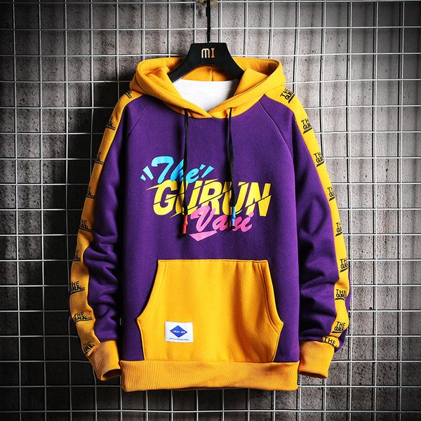 mens winter hoodies fleece yellow hoodie men sweatshirt hip hop patchwork harajuku japanese streetwear women, Black
mens winter hoodies fleece yellow hoodie men sweatshirt hip hop patchwork harajuku japanese streetwear women, Black