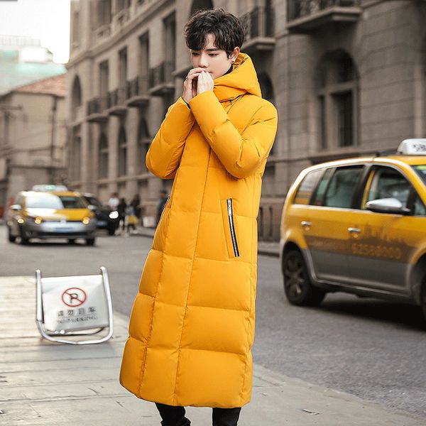 vickino 2020 winter new mid-length thick coat casual high-quality men's long white duck down jacket black red yellow
vickino 2020 winter new mid-length thick coat casual high-quality men's long white duck down jacket black red yellow