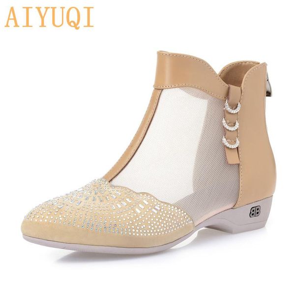 aiyuqi women summer boots 2020 spring new genuine leather women net boots large size 41 42 43 rhinestone dress shoes, Black
aiyuqi women summer boots 2020 spring new genuine leather women net boots large size 41 42 43 rhinestone dress shoes, Black