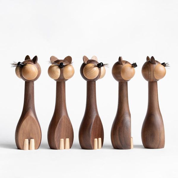decorative objects & figurines cat figurine wood decoration cute things miniatures cats decor design for home kawaii children's room nu
decorative objects & figurines cat figurine wood decoration cute things miniatures cats decor design for home kawaii children's room nu