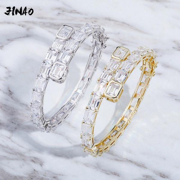 jinao 2020 12mm bracelet iced out cubic zirconia women's bracelet hip hop fashion charm jewelry for gift adjustable, Golden;silver
jinao 2020 12mm bracelet iced out cubic zirconia women's bracelet hip hop fashion charm jewelry for gift adjustable, Golden;silver