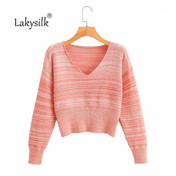 2020 new brand striped women sweater v-neck long sleeve autumn winter pullovers female casual loose sweaters ladies1, White;black
2020 new brand striped women sweater v-neck long sleeve autumn winter pullovers female casual loose sweaters ladies1, White;black