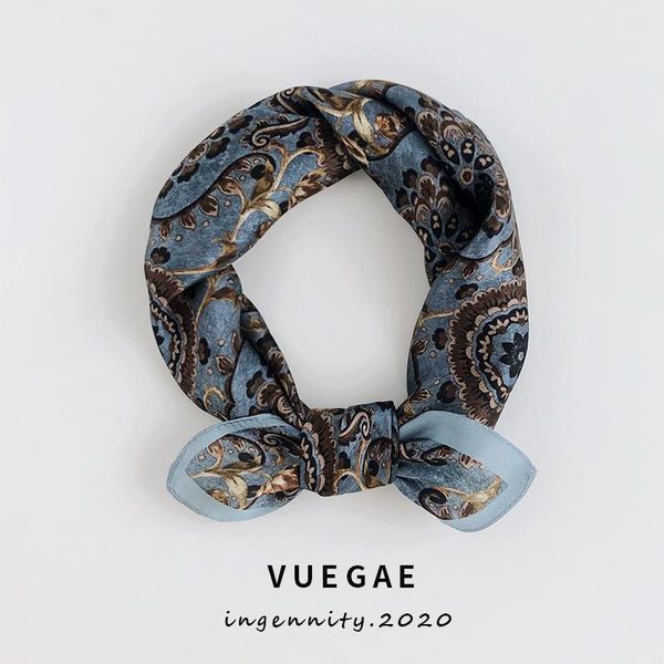 scarves 2021 brand 100% pure silk scarf women neck hair foulard square small headband hijab print poncho, Blue;gray
scarves 2021 brand 100% pure silk scarf women neck hair foulard square small headband hijab print poncho, Blue;gray