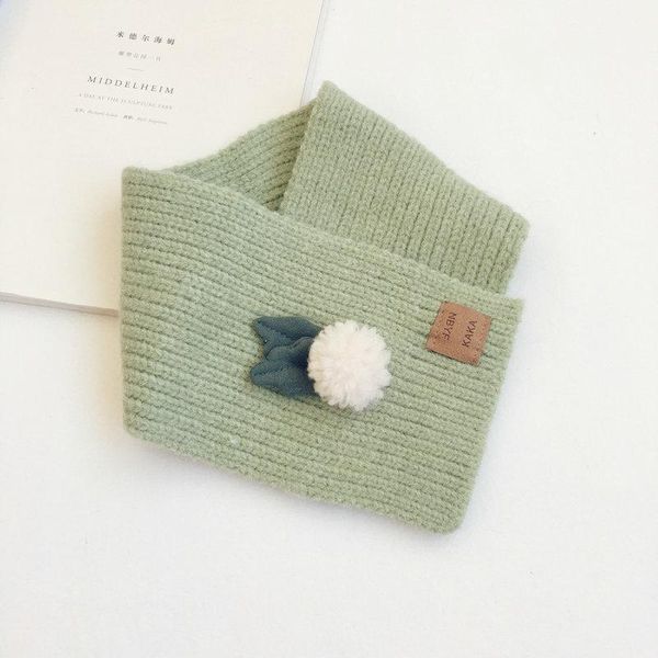 scarves korean version cute little green leaf fruit children's knitted wool bib autumn winter simple wild flowers baby warm scarf b56, Blue;gray
scarves korean version cute little green leaf fruit children's knitted wool bib autumn winter simple wild flowers baby warm scarf b56, Blue;gray