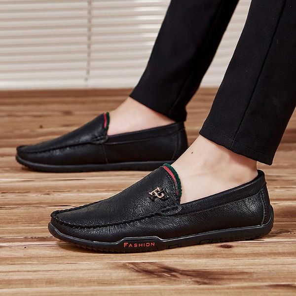 2021 spring summer lazy loafers men slip-on flats leather shoes men moccasins casual mens shoes driving zapatos de hombre, Black
2021 spring summer lazy loafers men slip-on flats leather shoes men moccasins casual mens shoes driving zapatos de hombre, Black