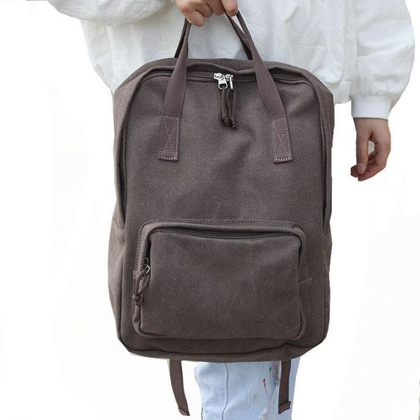backpack 2021 female male simple fashion youth canvas casual travel student book bag for teenagers lapbag1
backpack 2021 female male simple fashion youth canvas casual travel student book bag for teenagers lapbag1