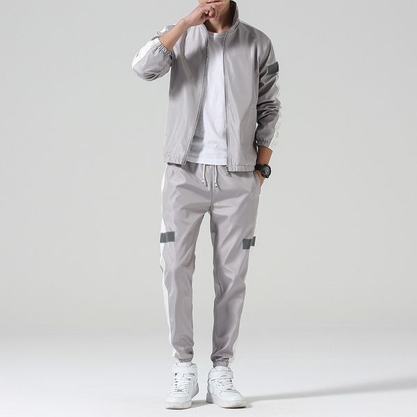 men sportswear set spring autumn hoodies set mens tracksuit patchwork hip hop sweatshirt+pants male casual two pieces track suit, Gray
men sportswear set spring autumn hoodies set mens tracksuit patchwork hip hop sweatshirt+pants male casual two pieces track suit, Gray