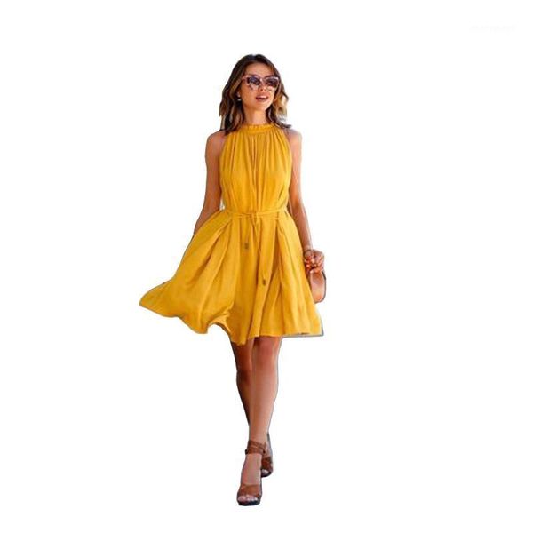 casual dresses women summer sleeveless evening party beach dress short mini dress1, Black;gray
casual dresses women summer sleeveless evening party beach dress short mini dress1, Black;gray