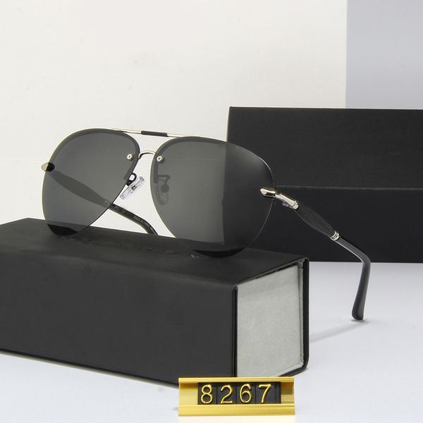 new men sunglasses fashion brand designer retro glasses pilot driving polarized sun glass rimless lens des lunettes de soleil, White;black
new men sunglasses fashion brand designer retro glasses pilot driving polarized sun glass rimless lens des lunettes de soleil, White;black