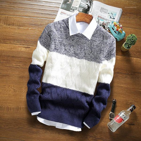 men's sweaters spring autumn men's sweater round neck korean style youth pullovers knitwear jacket long sleeve color matching 1, White;black
men's sweaters spring autumn men's sweater round neck korean style youth pullovers knitwear jacket long sleeve color matching 1, White;black