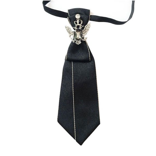 high-end handmade rhinestone bow tie women's college white shirt fashion bowtie business gifts for men wedding accessor qylcth, Black;gray
high-end handmade rhinestone bow tie women's college white shirt fashion bowtie business gifts for men wedding accessor qylcth, Black;gray