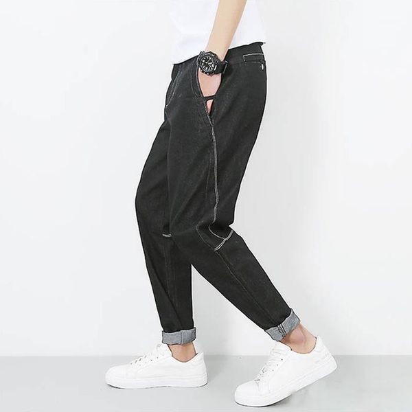 spring 2020 mens joggers black brand pants loose hip hop trousers elastic waist harem men jeans street ripped jean1, Blue
spring 2020 mens joggers black brand pants loose hip hop trousers elastic waist harem men jeans street ripped jean1, Blue