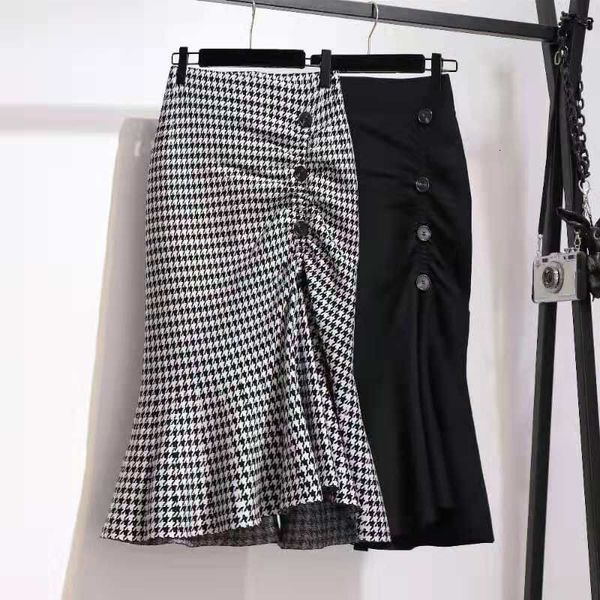 women autumn houndstooth sweet female vintage mermaid fashion fashionable lady share fish tail more size skirt r500 is4x, Black
women autumn houndstooth sweet female vintage mermaid fashion fashionable lady share fish tail more size skirt r500 is4x, Black