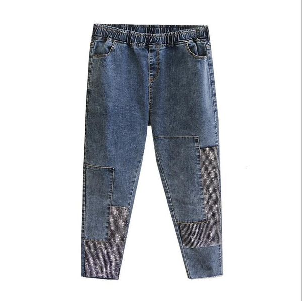 female brim 2021 spring new european hit color style was thin industry heavy strass warm feet denim harem p975 pants tq9j, Black;white
female brim 2021 spring new european hit color style was thin industry heavy strass warm feet denim harem p975 pants tq9j, Black;white