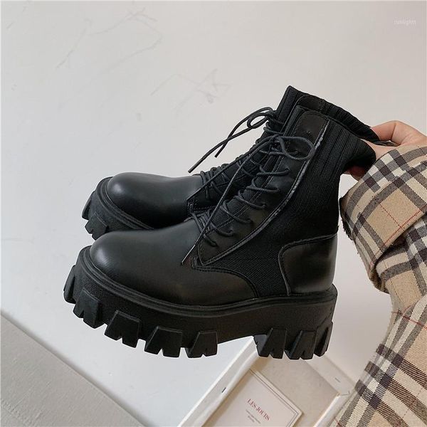 boots patent leather for women lace up platform winter keep warm non-slip short booties ladies1, Black
boots patent leather for women lace up platform winter keep warm non-slip short booties ladies1, Black
