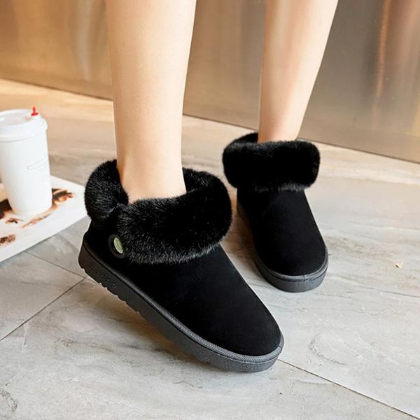 moxxy snow boots women shoes warm plush fur ankle boots for women slip on platform flat casual shoes woman 2020 winter, Black
moxxy snow boots women shoes warm plush fur ankle boots for women slip on platform flat casual shoes woman 2020 winter, Black