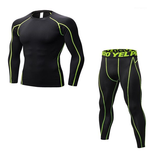 men sportswear suit compression shirts pants ankle-length leggings fitness suit crop men tracksuit long-sleeved + pants sets1, Gray
men sportswear suit compression shirts pants ankle-length leggings fitness suit crop men tracksuit long-sleeved + pants sets1, Gray