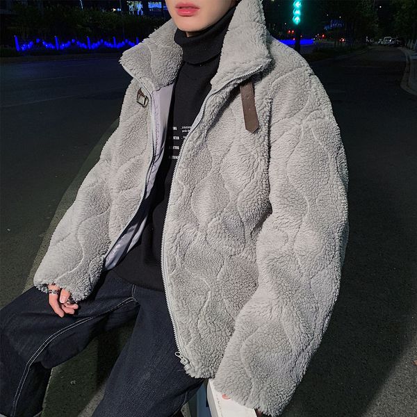 2021 men's autumn thin new lamb long hair jacket male youth wear mv7h, Black;brown
2021 men's autumn thin new lamb long hair jacket male youth wear mv7h, Black;brown