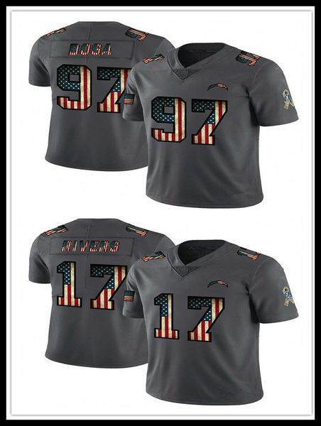 los angeles chargers men joey bosa philip rivers new pays tribute to retro flag carbon football jersey, Black;red
los angeles chargers men joey bosa philip rivers new pays tribute to retro flag carbon football jersey, Black;red
