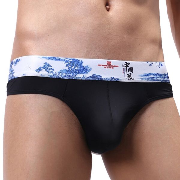 classic fashion china style design men's underwear men briefs breathable soft nylon male brief panties, Black;white
classic fashion china style design men's underwear men briefs breathable soft nylon male brief panties, Black;white